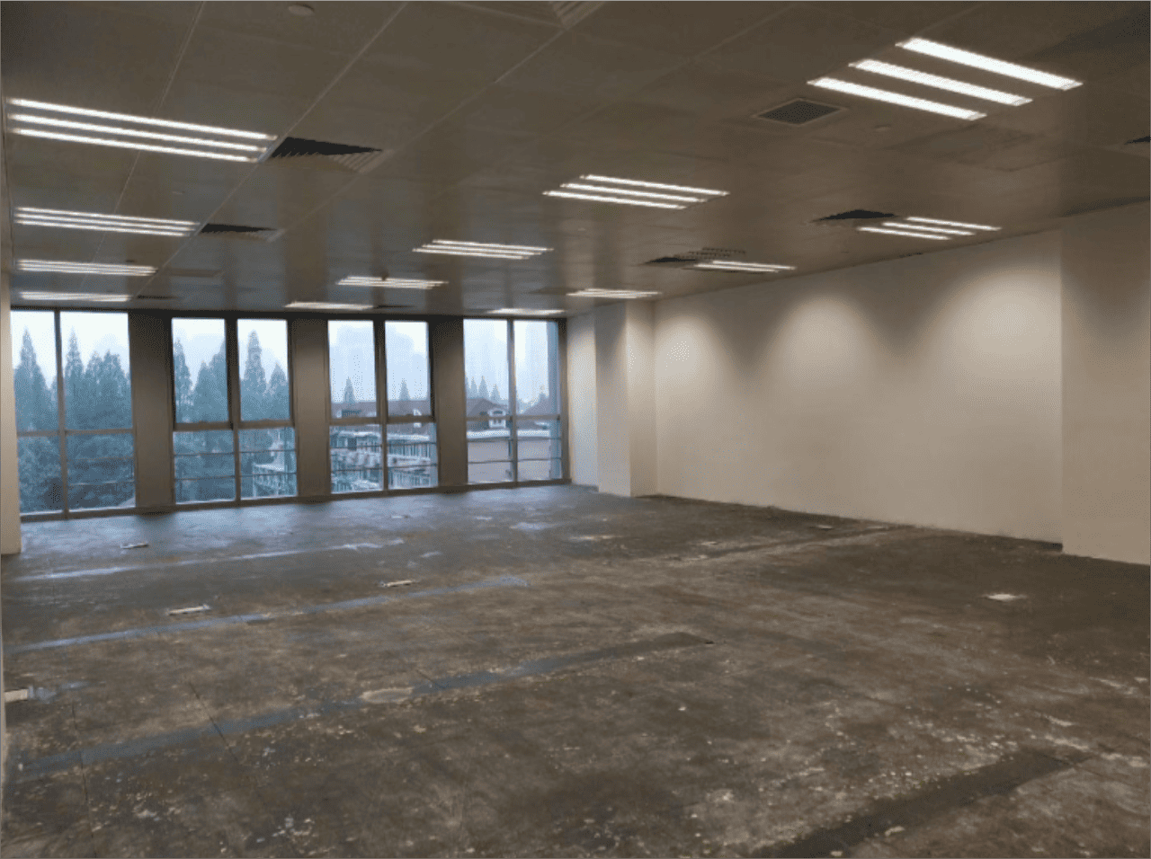 SOHO中山广场长宁 SOHO中山广场 187平米 毛坯